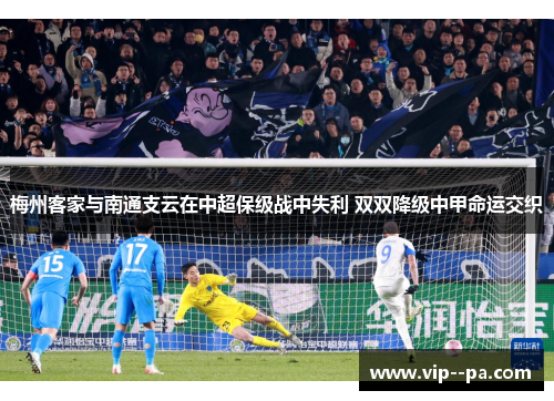 梅州客家与南通支云在中超保级战中失利 双双降级中甲命运交织 梅州客家与南通支云在中超保级战中失利 双双降级中甲命运交织